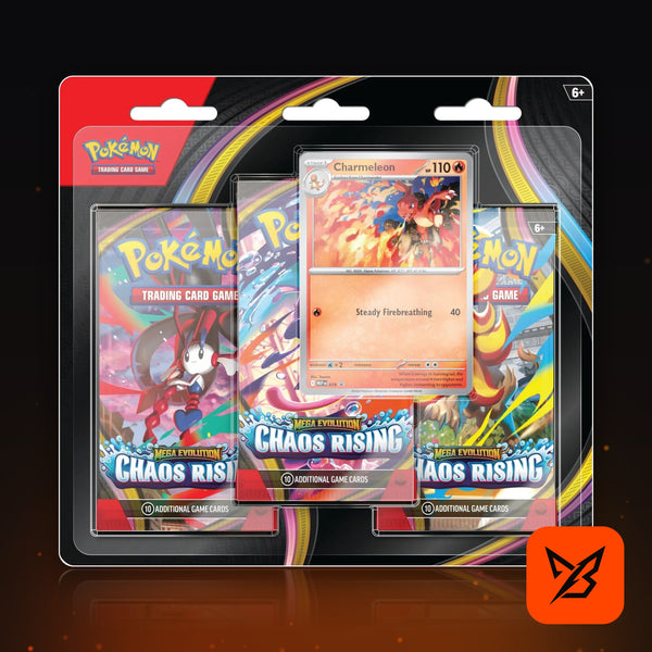 Chaos Rising 3-Pack Blister - Pokemon TCG