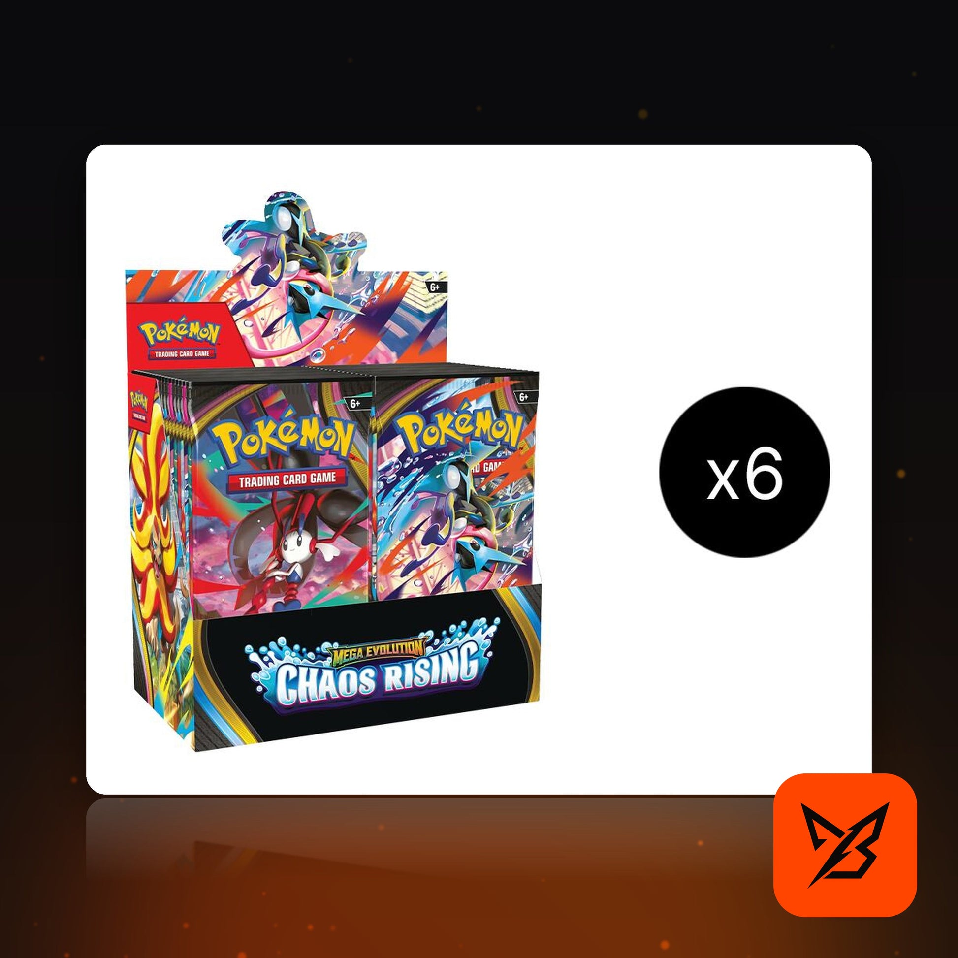 Chaos Rising Booster Box Case - Pokemon TCG