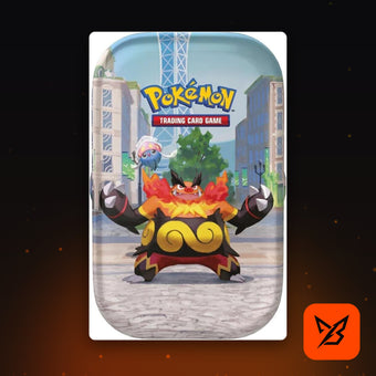 Lumiose City Mini Tin Emboar and Inkay - Pokemon TCG
