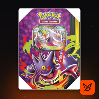 Mega Moonlit Tin Mega Gengar ex - Pokemon TCG