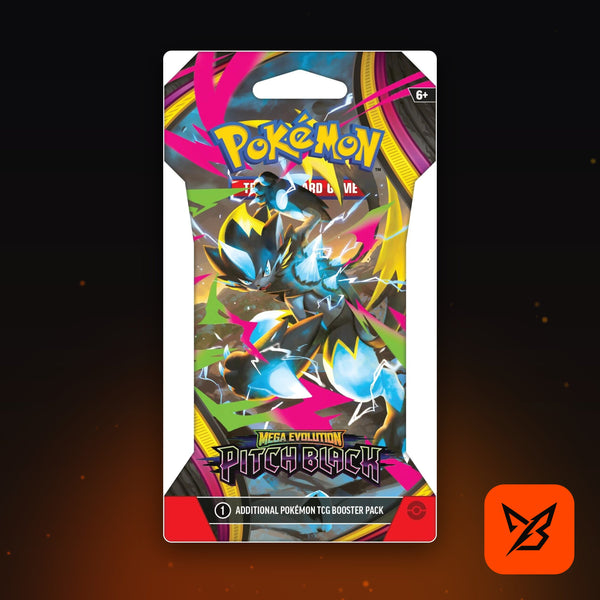 Pitch Black Sleeved Booster Pack - Pokemon TCG