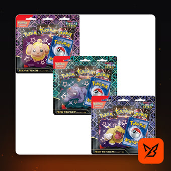 Paldean Fates Tech Sticker Collection - all three versions - Pokemon TCG